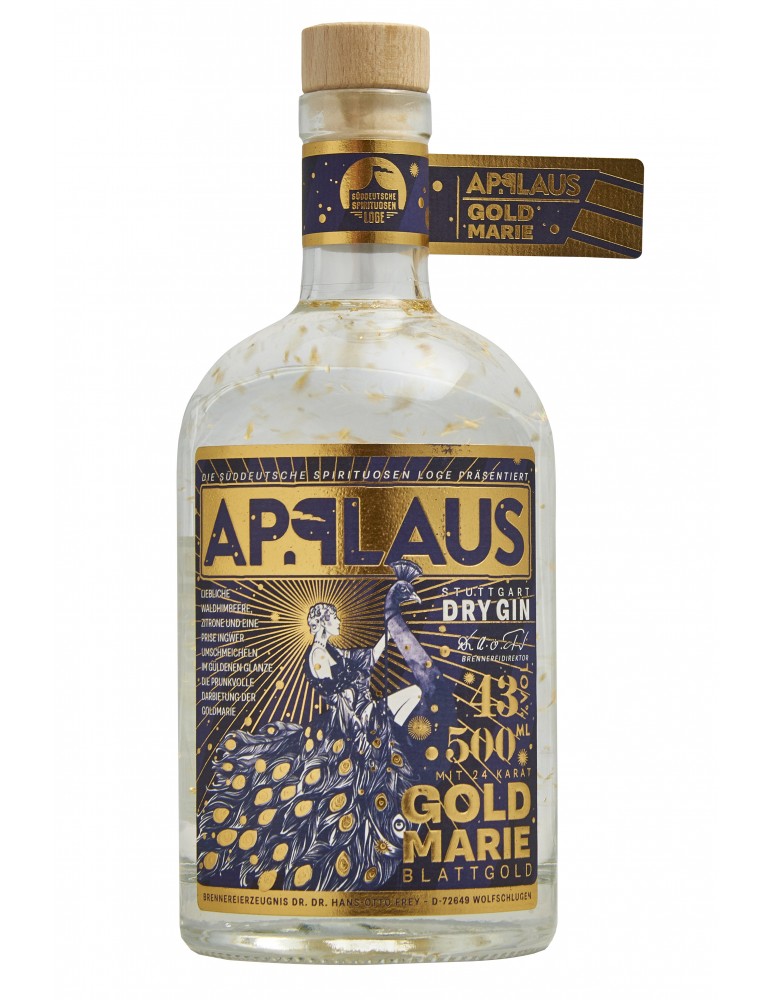 GOLDMARIE Flasche GIN 0,5l DRY vol 43% APPLAUS